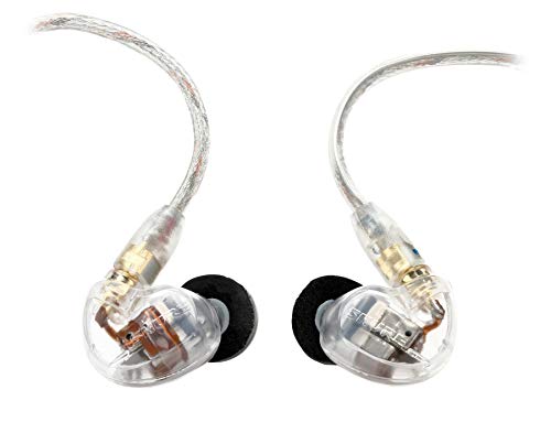 Shure SE535 In-Ear-Kopfhörer, transparent, In-Ear-Kopfhörer (In-Ear), 18-19000 Hz, 1,62 m, transparent von Shure