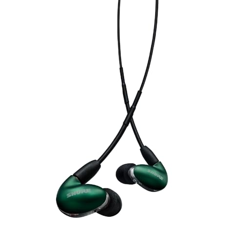Shure SE846 Kabelgebundene schallisolierende Kopfhörer Gen 2, sichere In-Ear-Ohrhörer, hochwertiger professioneller Sound, Hi-Defin-Vier Treiber, langlebige Qualität, anpassbare Frequenz – Jade Shure SE846 Kabelgebundene schallisolierende Kopfhörer Gen 2, sichere In-Ear-Ohrhörer, hochwertiger professioneller Sound, Hi-Defin-Vier Treiber, langlebige Qualität, anpassbare Frequenz – Jade von Shure