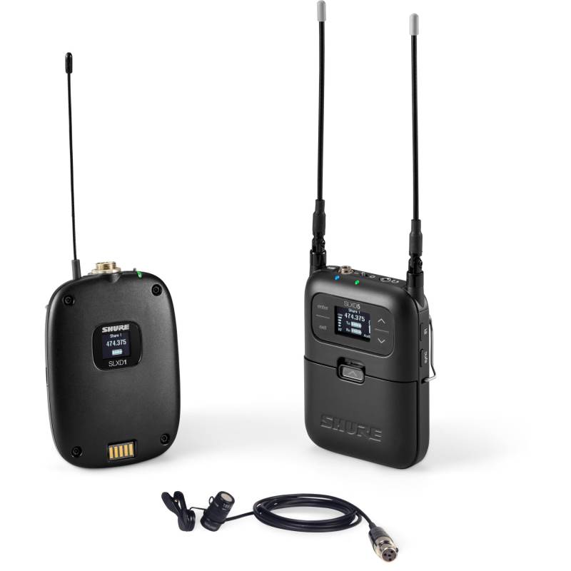 Shure SLXD15/85 Wireless Lavalier Microphone System (59 - 650 MHz) von Shure