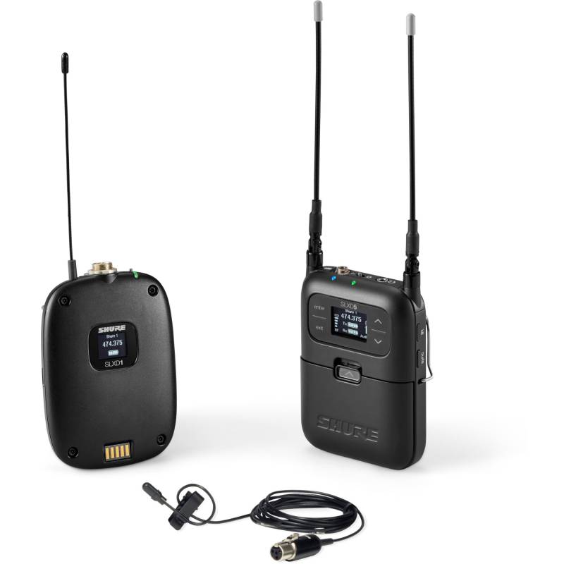 Shure SLXD15/DL4B Wireless Clip-on Microphone S50 (823-865 MHz) von Shure