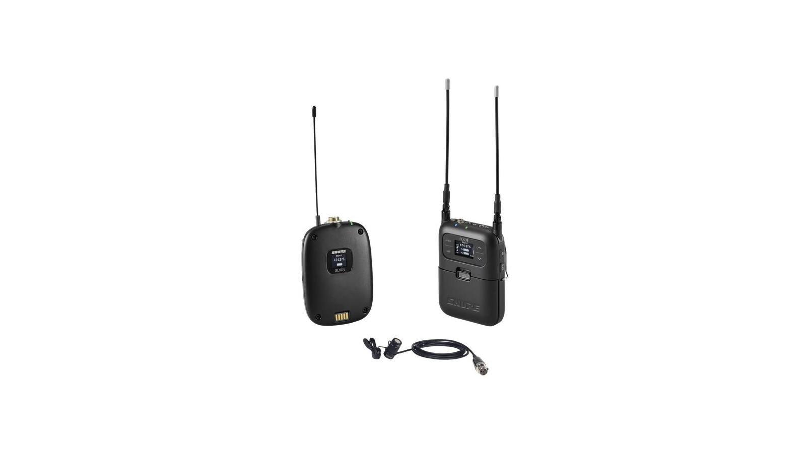 Shure SLXD15/W85 Digital mobiles Drahtlossystem - Frequenzband K59 (606-650 MHz) von Shure