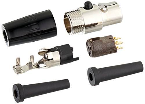 Shure WA330 4-poliger Mini-Stecker (TA4F) passt Mikrofonkabel mit kleinem Durchmesser Body-Pack-Sender an von Shure