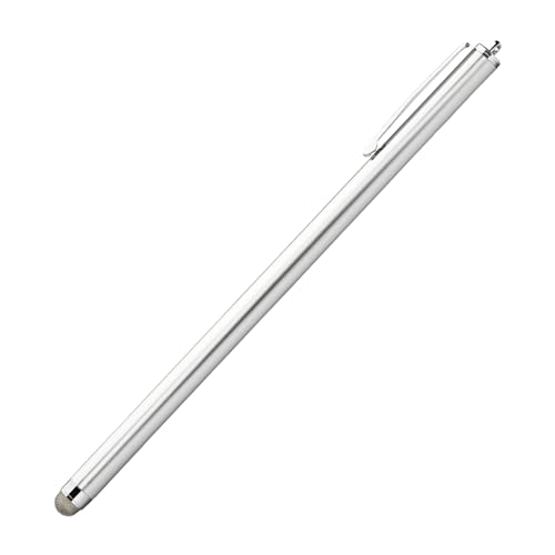Stift für Touchscreen – Hochpräziser Touchscreen-Stift mit silberfarbener Faser-Mesh-Spitze, lange Stifte für alle Touchscreen-Computer und Tablets Shurzzesj Stift für Touchscreen – Hochpräziser Touchscreen-Stift mit silberfarbener Faser-Mesh-Spitze, lange Stifte für alle Touchscreen-Computer und Tablets Shurzzesj von Shurzzesj