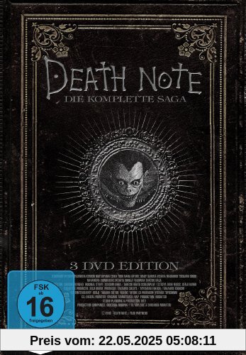 Death Note - Die komplette Saga [3 DVDs] von Shusuke Kaneko