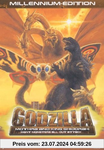 Godzilla, Mothra, King Ghidorah - Giant Monster All Out Attack von Shusuke Kaneko