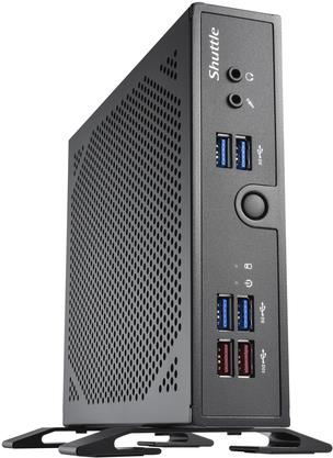 SHUTTLE Barebone XPC slim DS50U5 Intel Core i5-1335U 2xSODIMM DDR4 2xM.2 1xSATA 1xHDMI 1xDP 1xVGA Black (DS50U5) von Shuttle