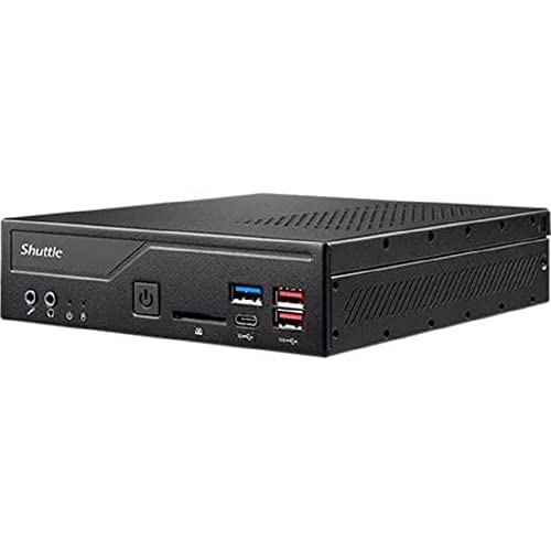 Shuttle XPС Slim DH670 1,3L Größe PC Schwarz Intel H670 LGA 1700 von Shuttle