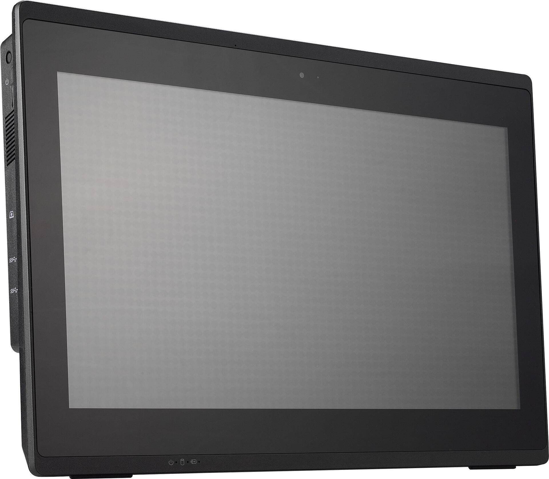 Shuttle XPC P52U - Barebone - All-in-One (Komplettlösung) - 1 x Celeron 5205U / 1,9 GHz ULV - RAM 0GB - UHD Graphics - GigE - Monitor: LCD 39,6 cm (15,6) 1920 x 1080 (Full HD) Touchscreen - Schwarz (P52U) - Sonderposten von Shuttle