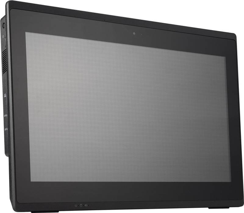 Shuttle XPC P52U - Barebone - All-in-One (Komplettlösung) - 1 x Celeron 5205U / 1,9 GHz ULV - RAM 0GB - UHD Graphics - GigE - Monitor: LCD 39,6 cm (15,6) 1920 x 1080 (Full HD) Touchscreen - Schwarz (P52U) - Sonderposten von Shuttle