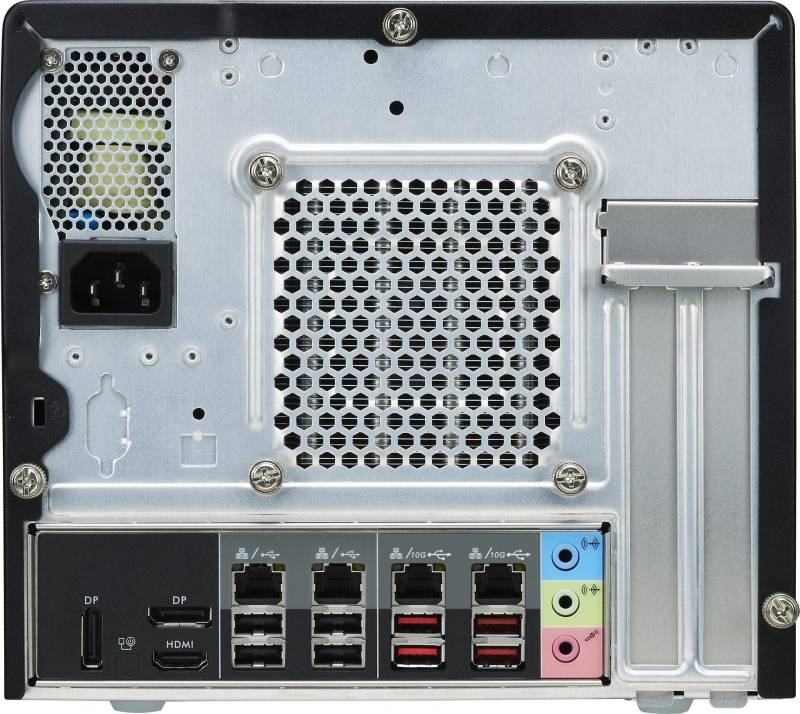Shuttle XPC cube SW580R8 - Barebone - Mini-PC - LGA1200-Sockel - Intel W580 - keine CPU - RAM 0 GB - GigE, 2.5 GigE von Shuttle