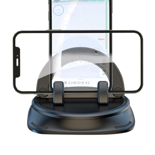 Shxupjn Auto-Armaturenbrett-Handyhalter, Kfz-Handyhalterung - 360 Grad drehbar, für Smartphones und Tablets, Schwarz Shxupjn Auto-Armaturenbrett-Handyhalter, Kfz-Handyhalterung - 360 Grad drehbar, für Smartphones und Tablets, Schwarz von Shxupjn