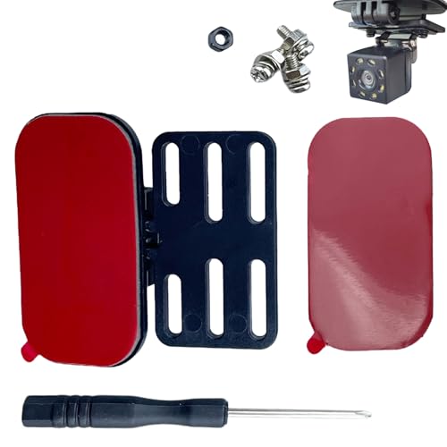 Shxupjn 1 Set Rückkamera-Halterung, Universa L, Rückfahrkamera, Fensterhalterung, Windschutzscheibe, Backup-Halterung, Armaturenbrett-Kamera, Spiegel, Rückfahrkleber für Limousine, Minivan von Shxupjn