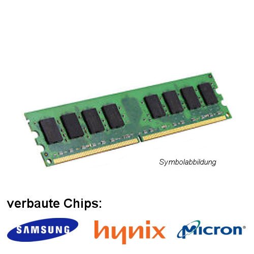 SiQuell 2GB (1x 2GB) für Fujitsu ESPRIMO P5730 (D2811) DDR2 (PC2 6400U) Dimm Unbuffered Arbeitsspeicher von SiQuell