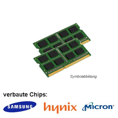 SiQuell 4GB Dual Channel Kit (2X 2GB) für Samsung R430 DDR3 (PC3 10600S) SO Dimm Arbeitsspeicher von SiQuell