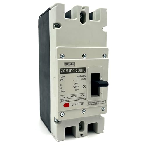 SiRyder MCCB DC-Leitungsschutzschalter,2P Photovoltaik Leistungsschalter,DC Leistungsschalter 500V 250A SiRyder MCCB DC-Leitungsschutzschalter,2P Photovoltaik Leistungsschalter,DC Leistungsschalter 500V 250A von SiRyder