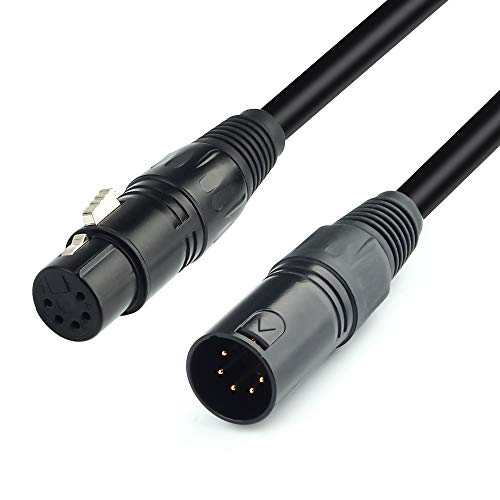 SiYear DMX-512 XLR 5-poliger Stecker auf XLR 5-polige Buchse, DMX-Kabel. SiYear DMX-512 XLR 5-poliger Stecker auf XLR 5-polige Buchse, DMX-Kabel. von SiYear