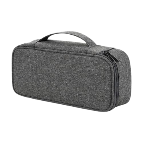SiaBiced Aufbewahrungslösung für Elektronikzubehör, Tasche für Ladegeräte Und Ohrhörer, Dunkelgrau von SiaBiced