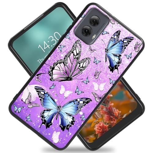 Schutzhülle für Moto G Stylus 5G 2024, ultradünn, kratzfest und fingerabdruckfest, schlankes Design für maximalen Schutz, Schutzhülle für Moto G Stylus 5G 2024, Lila DragonButterflies Purple Schutzhülle für Moto G Stylus 5G 2024, ultradünn, kratzfest und fingerabdruckfest, schlankes Design für maximalen Schutz, Schutzhülle für Moto G Stylus 5G 2024, Lila DragonButterflies Purple von SichKards