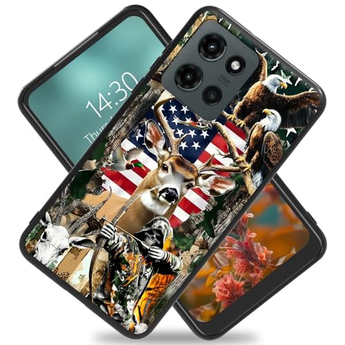 SichKards Schutzhülle für Moto G 5G 2025, weiches TPU, ultradünn, kratzfest und fingerabdruckfest, schlankes Design für maximalen Schutz, Abdeckung für Moto G 5G 2025, Camouflage-Hirschflagge SichKards Schutzhülle für Moto G 5G 2025, weiches TPU, ultradünn, kratzfest und fingerabdruckfest, schlankes Design für maximalen Schutz, Abdeckung für Moto G 5G 2025, Camouflage-Hirschflagge von SichKards