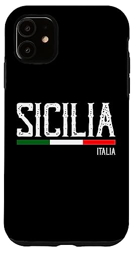 Hülle für iPhone 11 Sizilien Flagge Sizilien Palermo Italien Hülle für iPhone 11 Sizilien Flagge Sizilien Palermo Italien von Sicilia Sicily Italian Sicilian