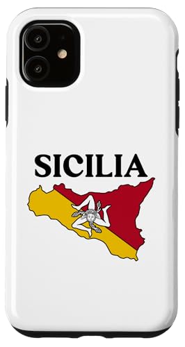 Hülle für iPhone 11 Sizilien Flagge Sizilien Palermo Italien Hülle für iPhone 11 Sizilien Flagge Sizilien Palermo Italien von Sicilia Sicily Italian Sicilian