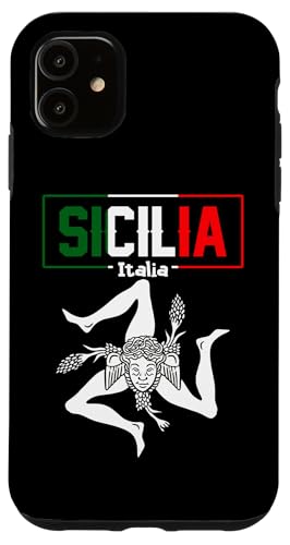 Hülle für iPhone 11 Sizilien Flagge Sizilien Palermo Italien Hülle für iPhone 11 Sizilien Flagge Sizilien Palermo Italien von Sicilia Sicily Italian Sicilian