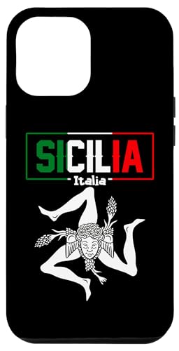 Hülle für iPhone 12 Pro Max Sizilien Flagge Sizilien Palermo Italien Hülle für iPhone 12 Pro Max Sizilien Flagge Sizilien Palermo Italien von Sicilia Sicily Italian Sicilian