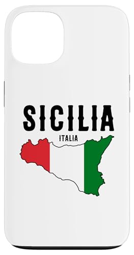 Hülle für iPhone 13 Sizilien Flagge Sizilien Palermo Italien von Sicilia Sicily Italian Sicilian