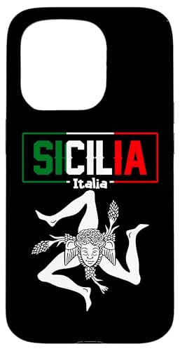 Hülle für iPhone 15 Pro Sizilien Flagge Sizilien Palermo Italien Hülle für iPhone 15 Pro Sizilien Flagge Sizilien Palermo Italien von Sicilia Sicily Italian Sicilian