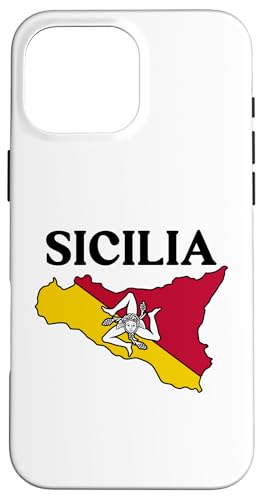 Hülle für iPhone 16 Pro Max Sizilien Flagge Sizilien Palermo Italien Hülle für iPhone 16 Pro Max Sizilien Flagge Sizilien Palermo Italien von Sicilia Sicily Italian Sicilian