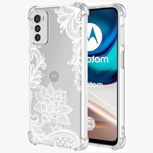 Sidande Hülle für Moto G42/Motorola G42 XT2233-2 Handyhülle für Mädchen Frauen, Transparentes Blumenmuster Soft Flexible TPU Slim Handy Schutzhülle für Motorola Moto G42 4G Mandala Sidande Hülle für Moto G42/Motorola G42 XT2233-2 Handyhülle für Mädchen Frauen, Transparentes Blumenmuster Soft Flexible TPU Slim Handy Schutzhülle für Motorola Moto G42 4G Mandala von Sidande