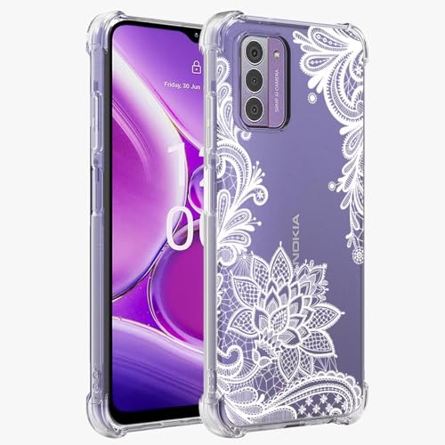 Sidande Hülle für Nokia G42 5G/Nokia G310 5G Handyhülle für Mädchen Frauen, Transparentes Blumenmuster Soft Flexible TPU Slim Handy Schutzhülle für Nokia G42 5G Mandala Sidande Hülle für Nokia G42 5G/Nokia G310 5G Handyhülle für Mädchen Frauen, Transparentes Blumenmuster Soft Flexible TPU Slim Handy Schutzhülle für Nokia G42 5G Mandala von Sidande