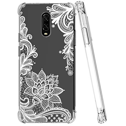 Sidande Hülle für Oneplus 6T Handyhülle für Mädchen Frauen, Transparentes Blumenmuster Soft Flexible TPU Slim Handy Schutzhülle für Oneplus 6T Mandala Sidande Hülle für Oneplus 6T Handyhülle für Mädchen Frauen, Transparentes Blumenmuster Soft Flexible TPU Slim Handy Schutzhülle für Oneplus 6T Mandala von Sidande