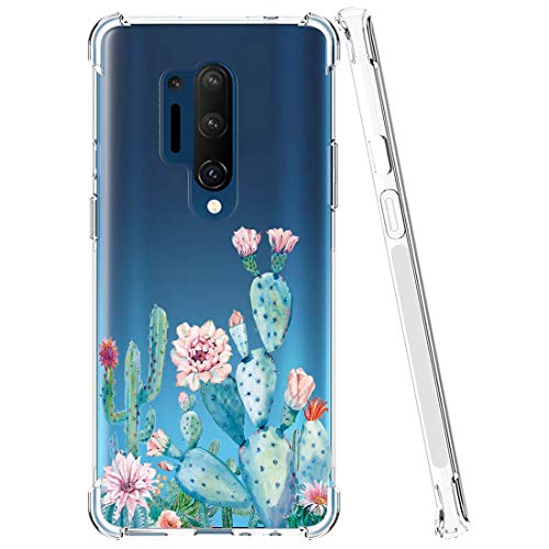 Sidande Hülle für Oneplus 8 Pro/One Plus 8Pro Handyhülle für Mädchen Frauen, Transparentes Blumenmuster Soft Flexible TPU Slim Handy Schutzhülle für Oneplus 8 Pro Kaktus Sidande Hülle für Oneplus 8 Pro/One Plus 8Pro Handyhülle für Mädchen Frauen, Transparentes Blumenmuster Soft Flexible TPU Slim Handy Schutzhülle für Oneplus 8 Pro Kaktus von Sidande