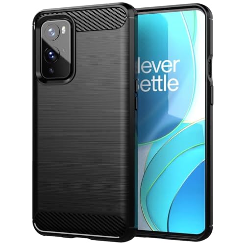 Sidande Hülle für Oneplus 9 hülle, LE2111 LE2113 hülle, Ultradünne Handyhülle mit stoßdämpfendem Carbon-Fiber-Design aus TPU-Gummi Robuster Schutzhülle für Oneplus 9 5G Schwarz Sidande Hülle für Oneplus 9 hülle, LE2111 LE2113 hülle, Ultradünne Handyhülle mit stoßdämpfendem Carbon-Fiber-Design aus TPU-Gummi Robuster Schutzhülle für Oneplus 9 5G Schwarz von Sidande
