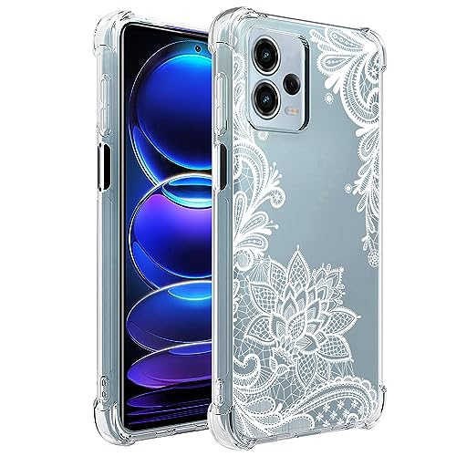 Sidande Hülle für Redmi Note 12 Pro/Poco X5 Pro 5G 22101320G Handyhülle für Mädchen Frauen, Transparentes Blumenmuster Soft Flexible TPU Slim Handy Schutzhülle für Xiaomi Redmi Note 12 Pro 5G Mandala Sidande Hülle für Redmi Note 12 Pro/Poco X5 Pro 5G 22101320G Handyhülle für Mädchen Frauen, Transparentes Blumenmuster Soft Flexible TPU Slim Handy Schutzhülle für Xiaomi Redmi Note 12 Pro 5G Mandala von Sidande