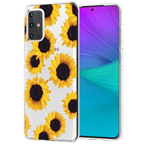 Sidande Hülle für Samsung Galaxy S20 Plus/Galaxy S20+ Handyhülle für Mädchen Frauen, Transparentes Blumenmuster Soft Flexible TPU Slim Handy Schutzhülle für Samsung Galaxy S20 Plus Sonnenblume Sidande Hülle für Samsung Galaxy S20 Plus/Galaxy S20+ Handyhülle für Mädchen Frauen, Transparentes Blumenmuster Soft Flexible TPU Slim Handy Schutzhülle für Samsung Galaxy S20 Plus Sonnenblume von Sidande