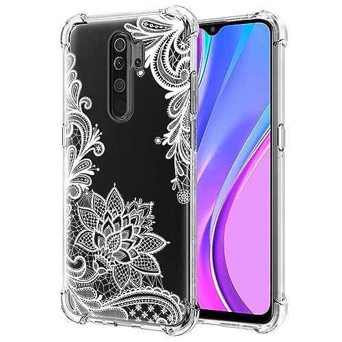 Sidande Hülle für Xiaomi Redmi 9/Redmi 9 Prime/Poco M2/Poco M2 Reloaded Handyhülle für Mädchen Frauen, Transparentes Blumenmuster Soft Flexible TPU Slim Handy Schutzhülle für Xiaomi Redmi 9 Mandala Sidande Hülle für Xiaomi Redmi 9/Redmi 9 Prime/Poco M2/Poco M2 Reloaded Handyhülle für Mädchen Frauen, Transparentes Blumenmuster Soft Flexible TPU Slim Handy Schutzhülle für Xiaomi Redmi 9 Mandala von Sidande
