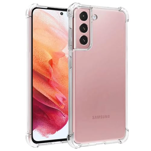 Sidande Handyhülle für Galaxy S21 5G Hülle, Samsung S21 SM-G991U Hülle für Mädchen Frauen, Transparente weiche Flexible TPU Slim Handy-Schutzhülle für Samsung Galaxy S21 5G Kristallklare Sidande Handyhülle für Galaxy S21 5G Hülle, Samsung S21 SM-G991U Hülle für Mädchen Frauen, Transparente weiche Flexible TPU Slim Handy-Schutzhülle für Samsung Galaxy S21 5G Kristallklare von Sidande