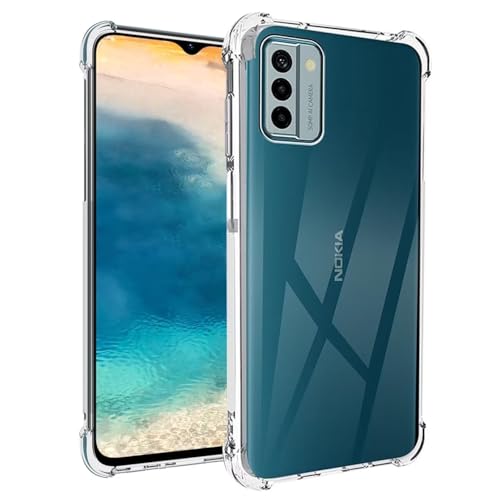 Sidande Handyhülle für Nokia G22 Hülle, NokiaG22 TA-1516 Hülle für Mädchen Frauen, Transparente weiche Flexible TPU Slim Handy-Schutzhülle für Nokia G22 Kristallklare Sidande Handyhülle für Nokia G22 Hülle, NokiaG22 TA-1516 Hülle für Mädchen Frauen, Transparente weiche Flexible TPU Slim Handy-Schutzhülle für Nokia G22 Kristallklare von Sidande