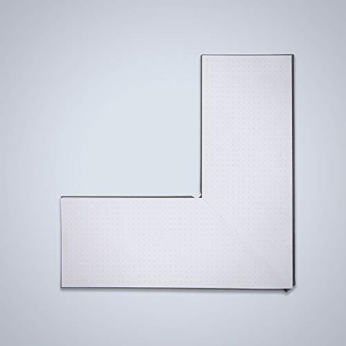 Sidekick Notizbuch, Hardcover, L-Form hellgrau von Sidekick Notebook