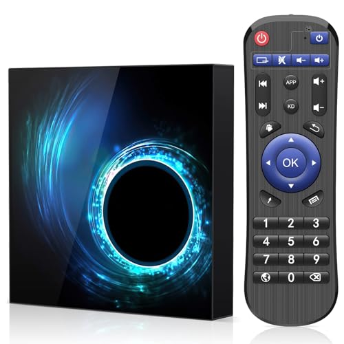 Sidiwen Android TV Box 10.0, Android Box, 4 GB RAM, 32 GB ROM, Quad-Core Arm Cortex-A53 Con WiFi 2.4G/5.0G Ethernet 10/100 M 6K HD Android TV Box Sidiwen Android TV Box 10.0, Android Box, 4 GB RAM, 32 GB ROM, Quad-Core Arm Cortex-A53 Con WiFi 2.4G/5.0G Ethernet 10/100 M 6K HD Android TV Box von Sidiwen
