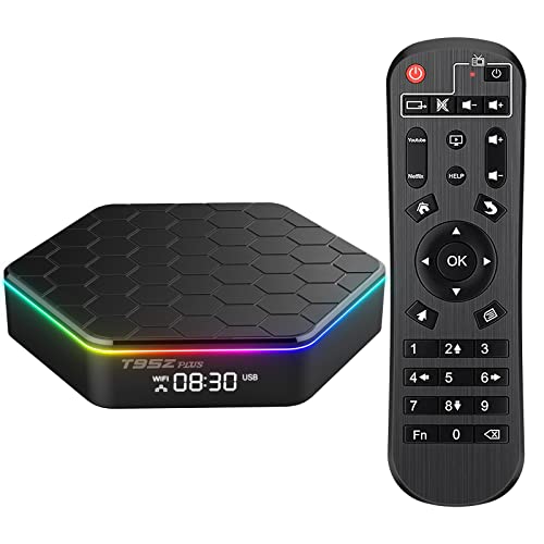 T95Z Plus Android 12.0 TV Box, Android Box 4GB RAM 64GB ROM Allwinner H618 Quad Core 64-bit Soporte HD 6K/3D/H.265 Ethernet 2.4/5G Dual WiFi BT 5.0 T95Z Plus Android 12.0 TV Box, Android Box 4GB RAM 64GB ROM Allwinner H618 Quad Core 64-bit Soporte HD 6K/3D/H.265 Ethernet 2.4/5G Dual WiFi BT 5.0 von Sidiwen