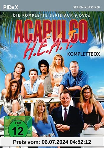 Acapulco H.E.A.T. - Komplettbox / Die komplette 48-teilige Agentenserie + umfangreiches Bonusmaterial (Pidax Serien-Klassiker) [9 DVDs] von Sidney Hayers