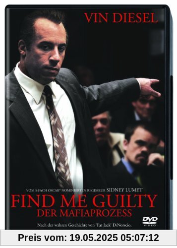 Find Me Guilty - Der Mafiaprozess Find Me Guilty - Der Mafiaprozess von Sidney Lumet