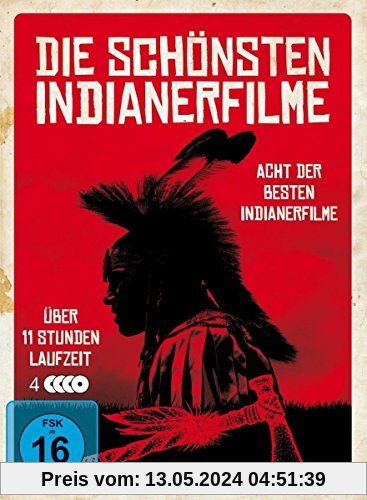 Die schönsten Indianerfilme - Sammler Edition im Modularbook [4 DVDs] von Sidney Salkow