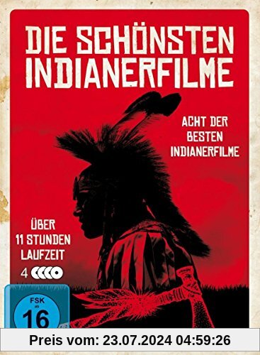 Die schönsten Indianerfilme - Sammler Edition im Modularbook [4 DVDs] von Sidney Salkow