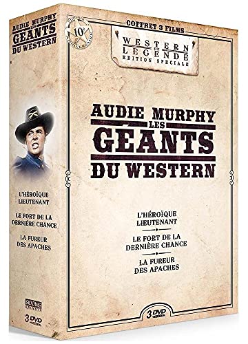 Audie murphy - coffret 3 films : lhéroïque lieutenant + la fureur des apaches + le fort de la dernière chance [FR Import] von Sidonis Calysta