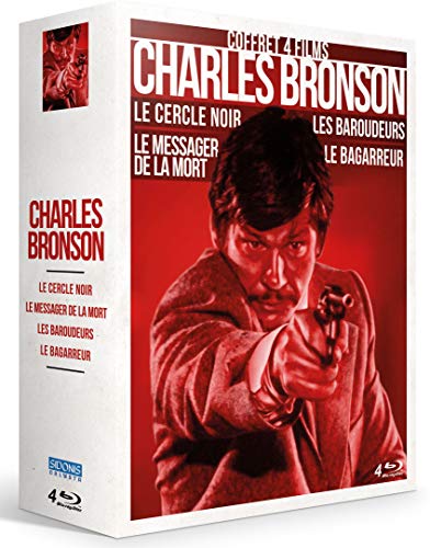 Charles bronson - coffret 4 films : le cercle noir + le messager de la mort + les baroudeurs + le bagarreur [Blu-ray] [FR Import] von SEVEN 7