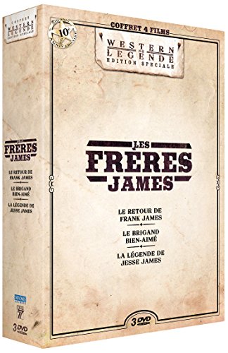 Les frères james - coffret 3 films : le retour de frank james + le brigand ben-aimé + la légende de jesse james [FR Import] von Sidonis Calysta